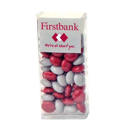 Flip Top Tube With Chocolate Buttons Custom Printed As Low As 4.39